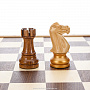 Шахматный ларец с деревянными фигурами 47х47 см, фотография 4. Интернет-магазин ЛАВКА ПОДАРКОВ